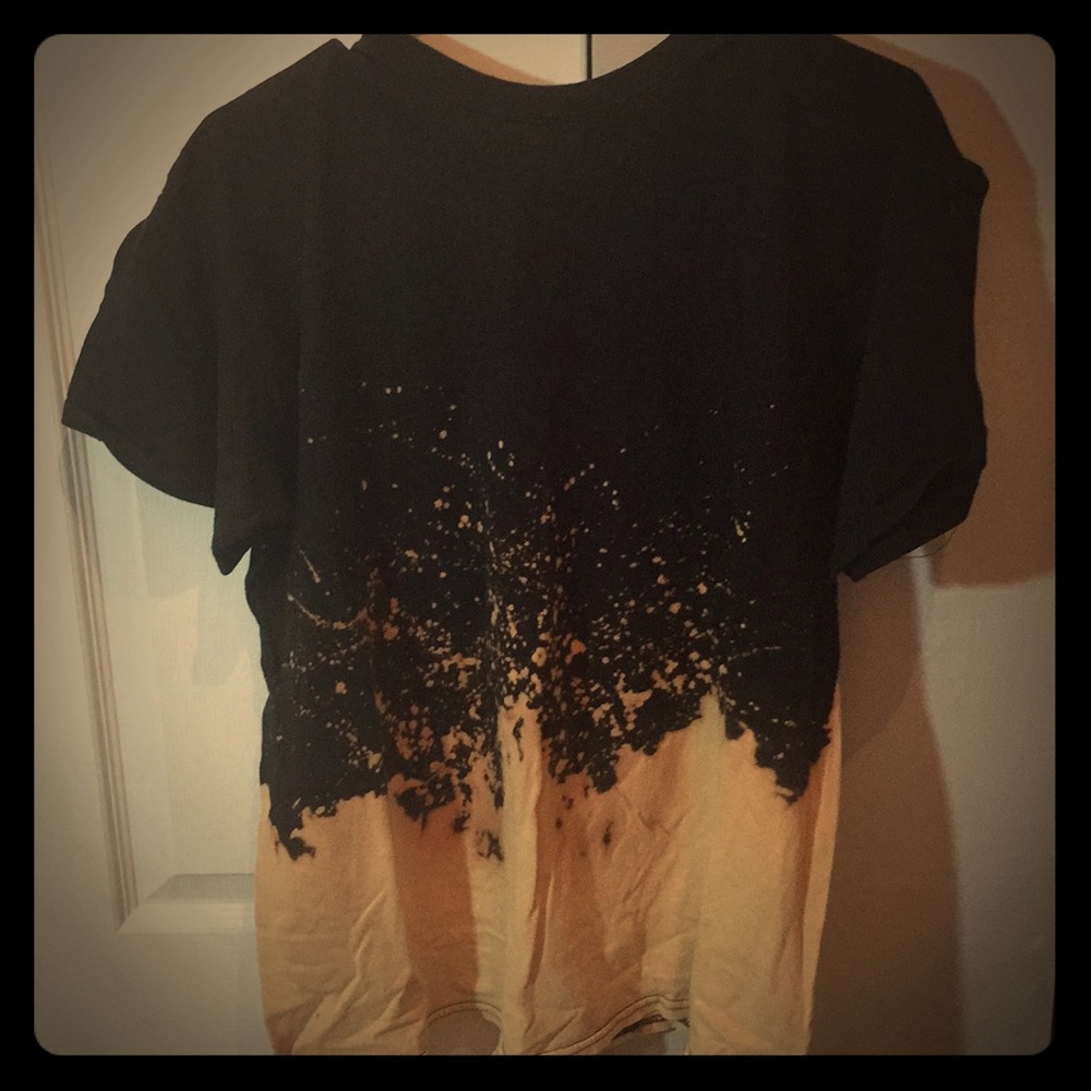 H&M SPRAY PAINTED SHIRT